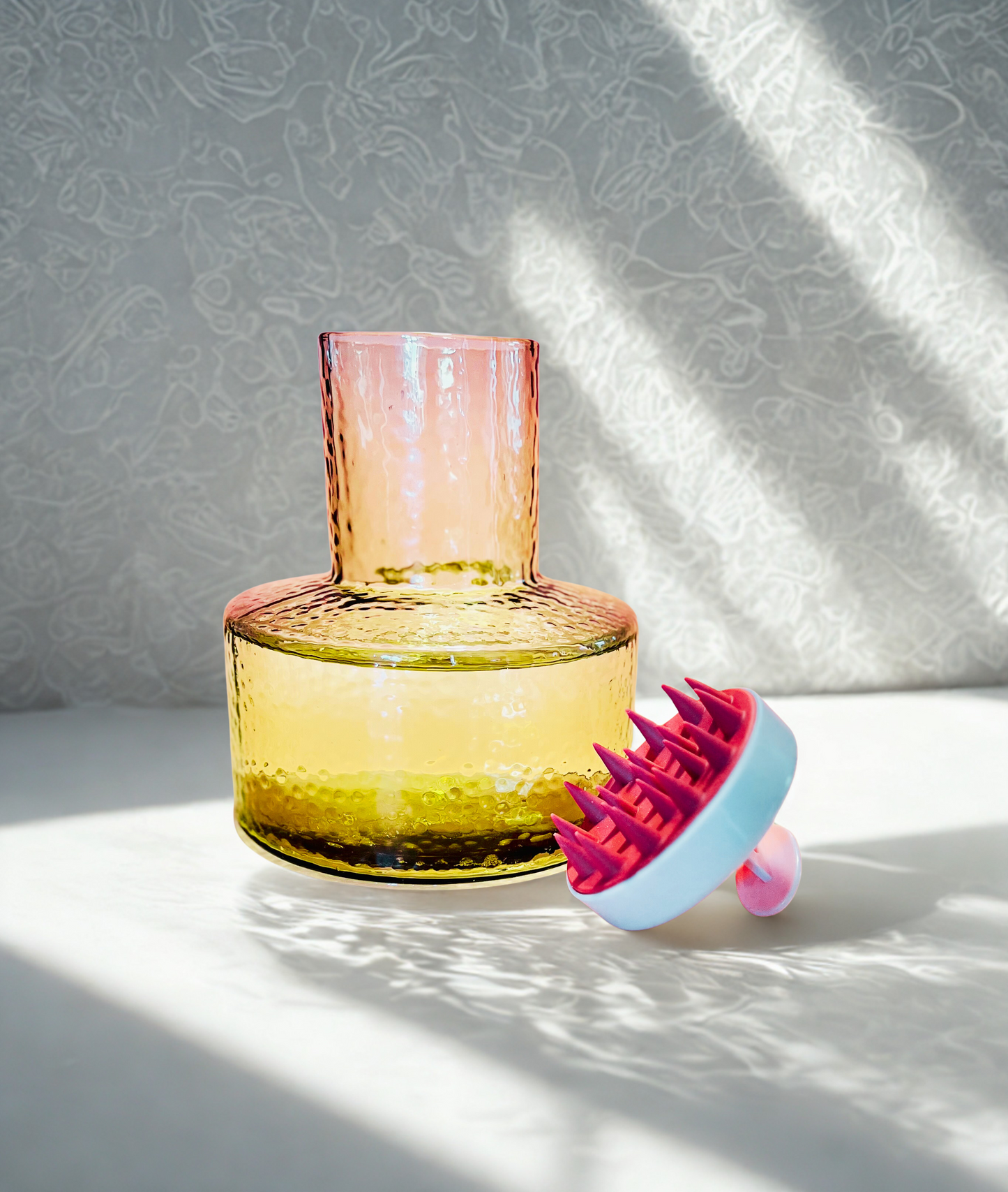 Silicone Massage Brush - Pink