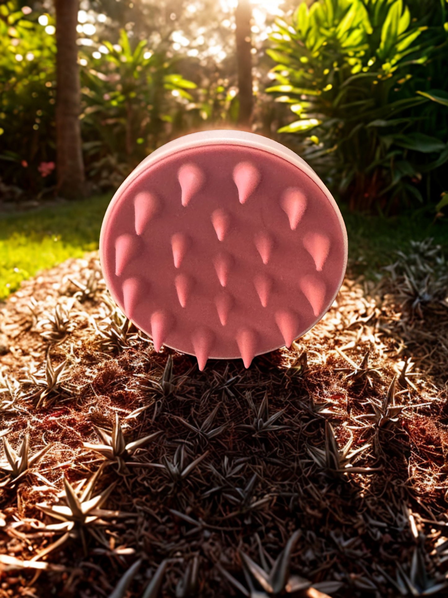 Silicone Massage Brush - Pink